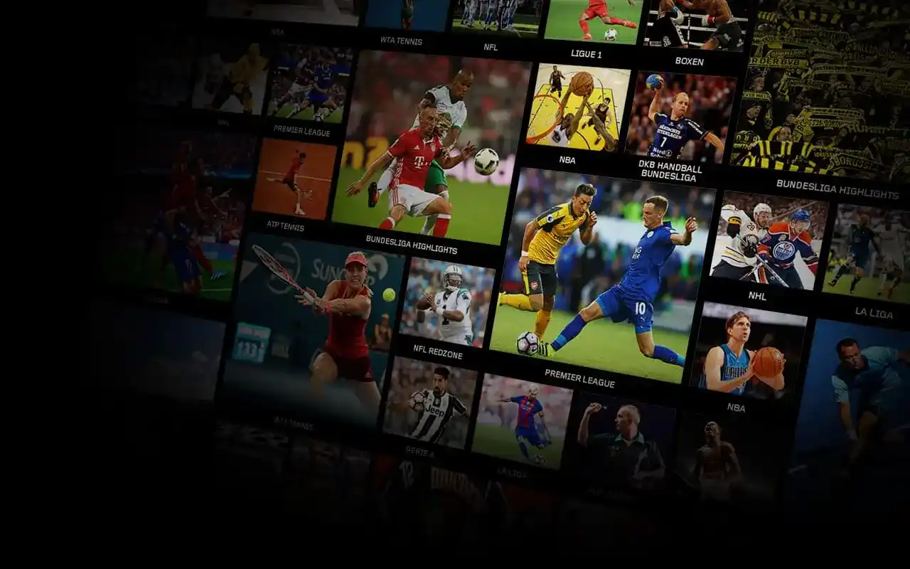Live sports streaming background